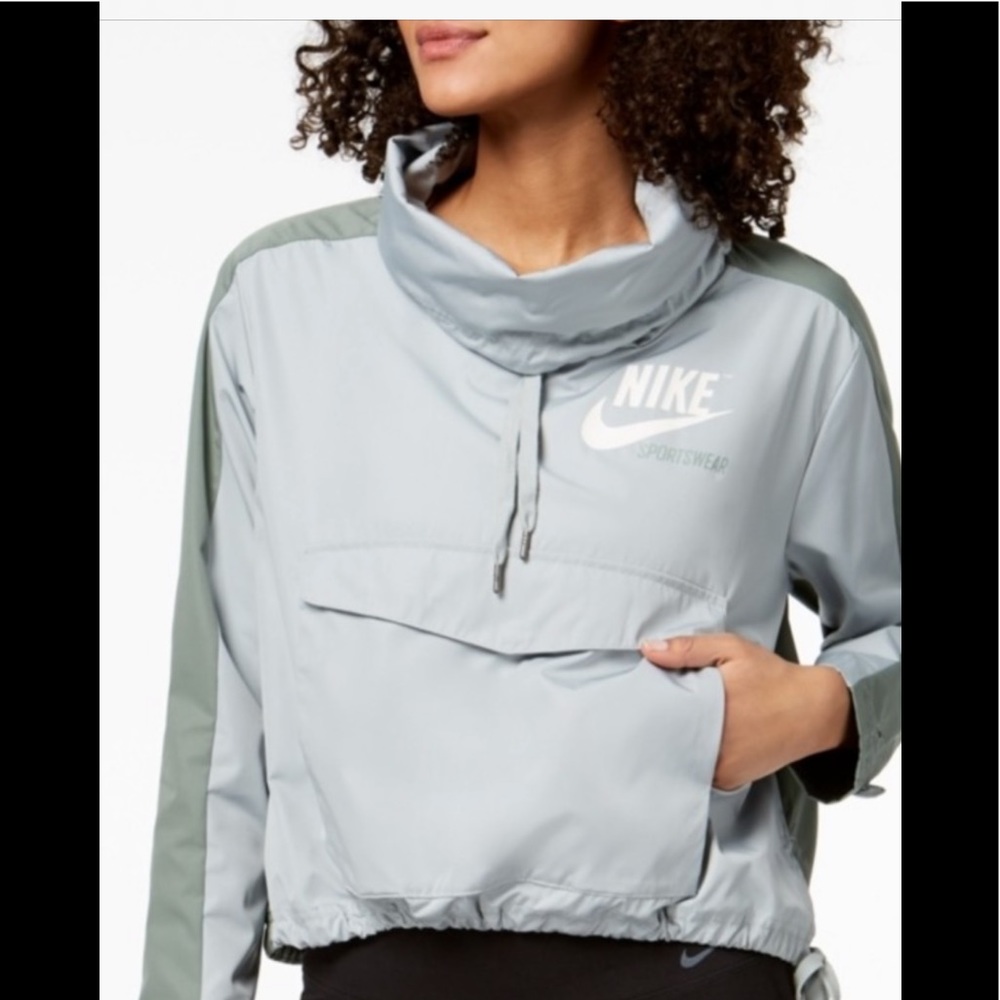 Nike sportswear funnel neck jacket